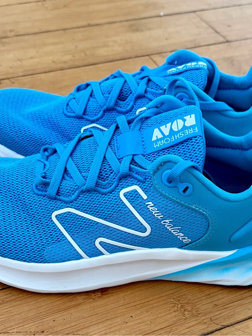 New Balance Brand New Bright Blue Fresh Foam Trainer Sneakers